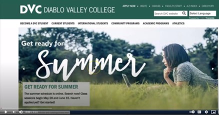 diablo valley college counseling appointment