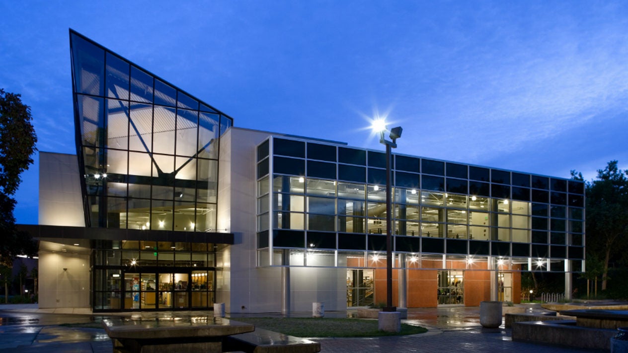 Diablo Valley College Library building exterior