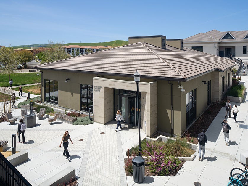 Overview of Library and Academic Support Center at the DVC San Ramon campus.