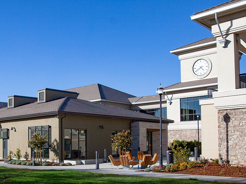 DVC's San Ramon campus Library and Academic Support Center.