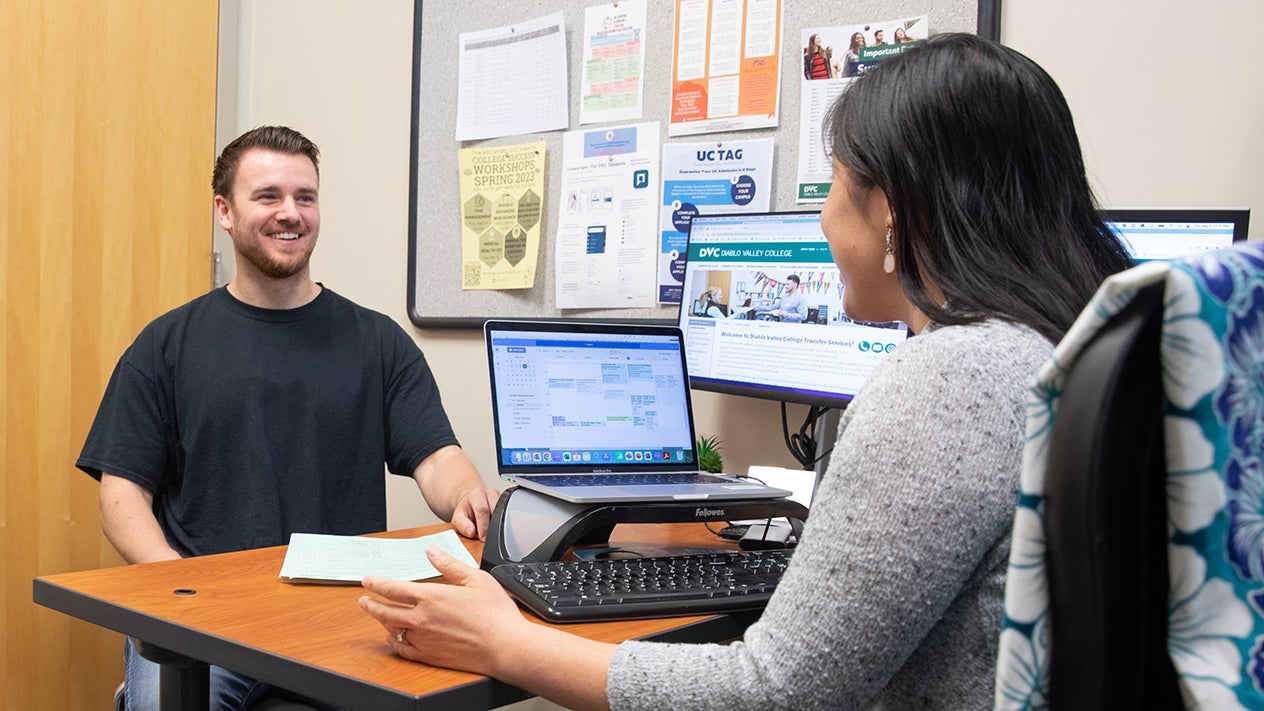 Student with Counselor