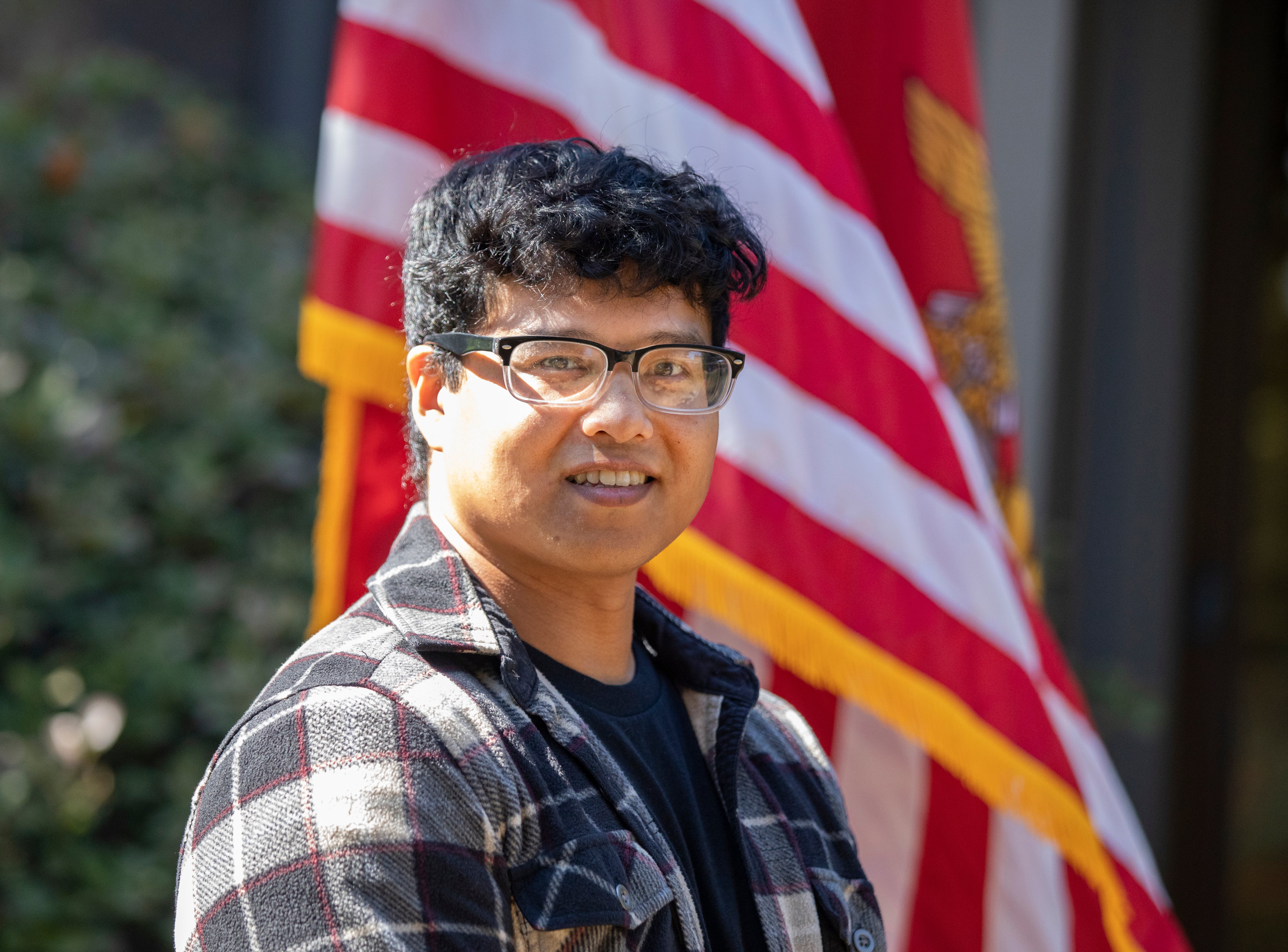 DVC student and veteran Rein Pulido