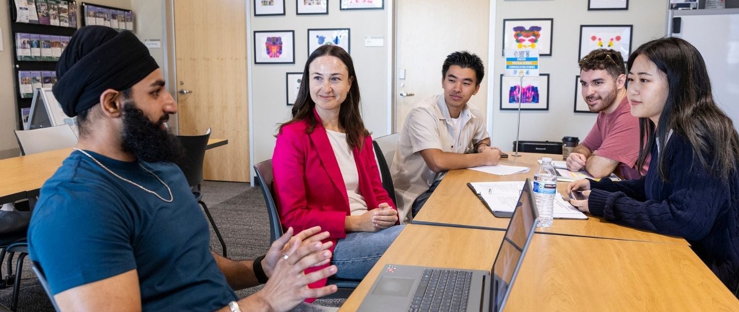 Group of Diverse Students Studying Together