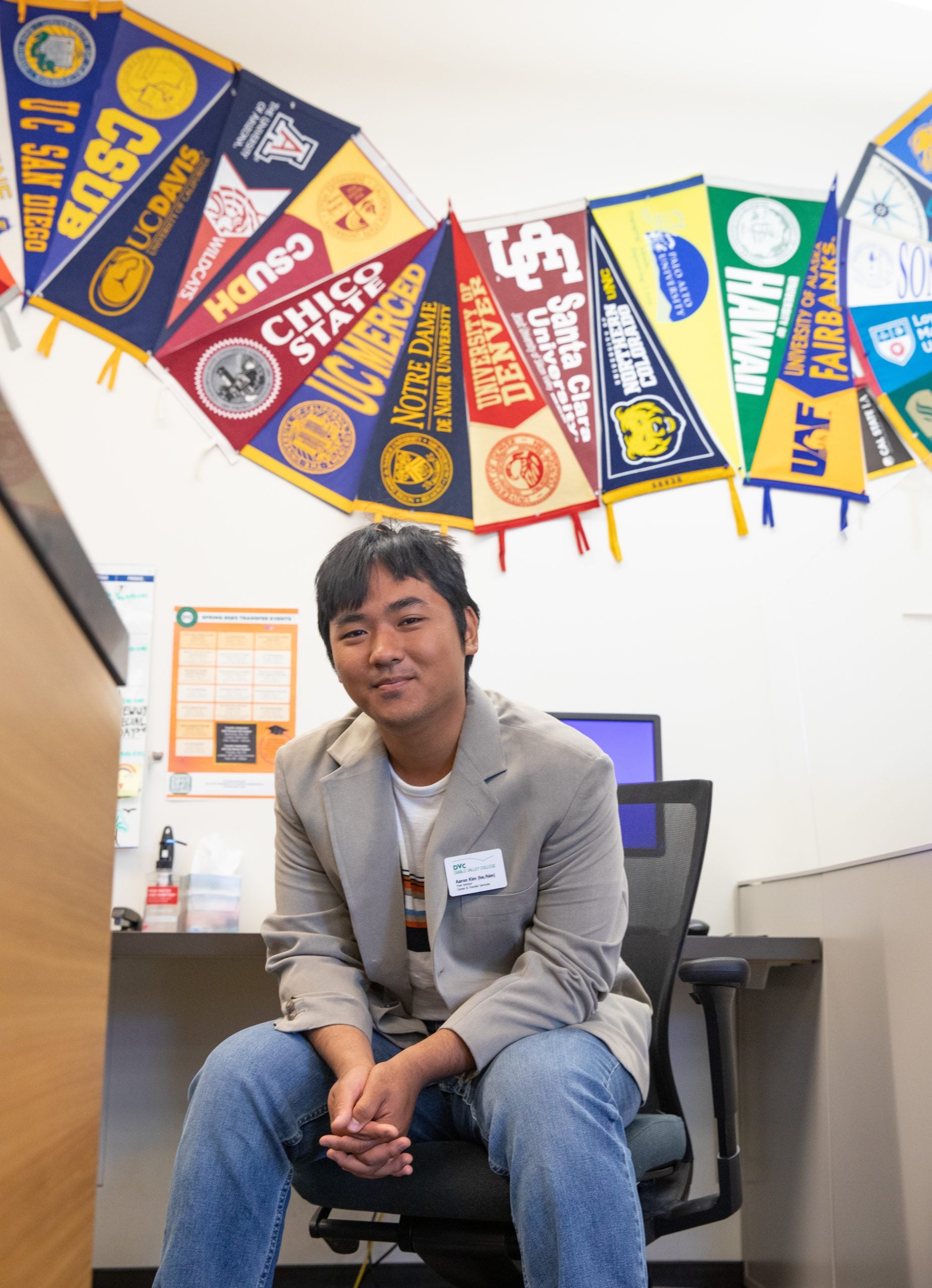 DVC student Aaron Kim