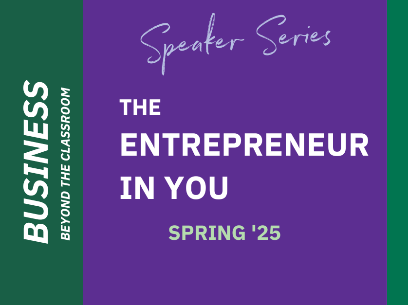 Speaker series Spring 25